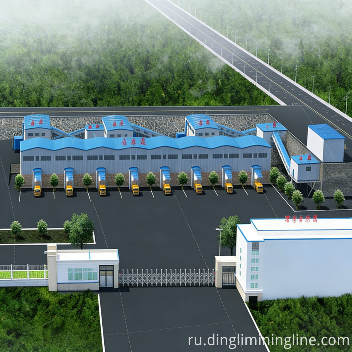 750th Super-Large Stone Aggregate Line